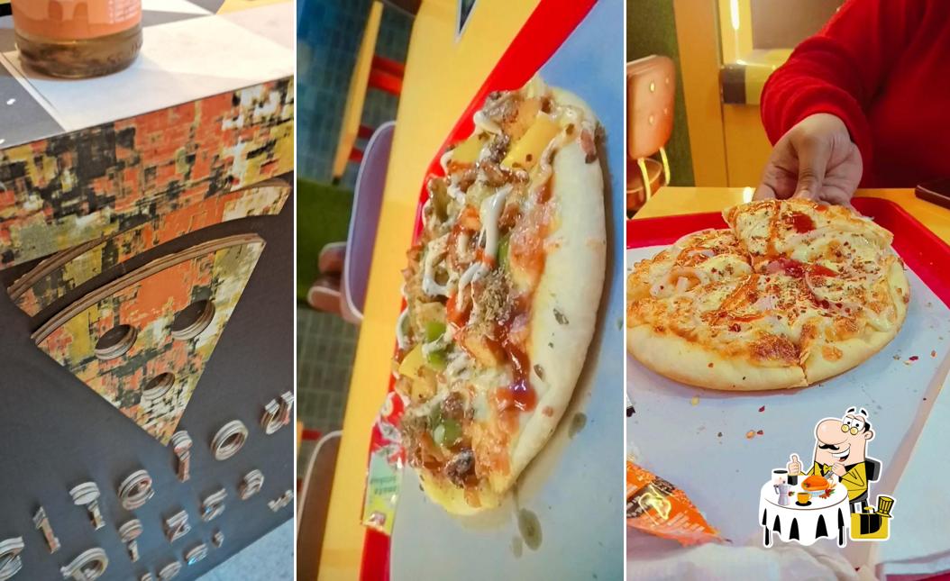 Food at Delicious Pizza