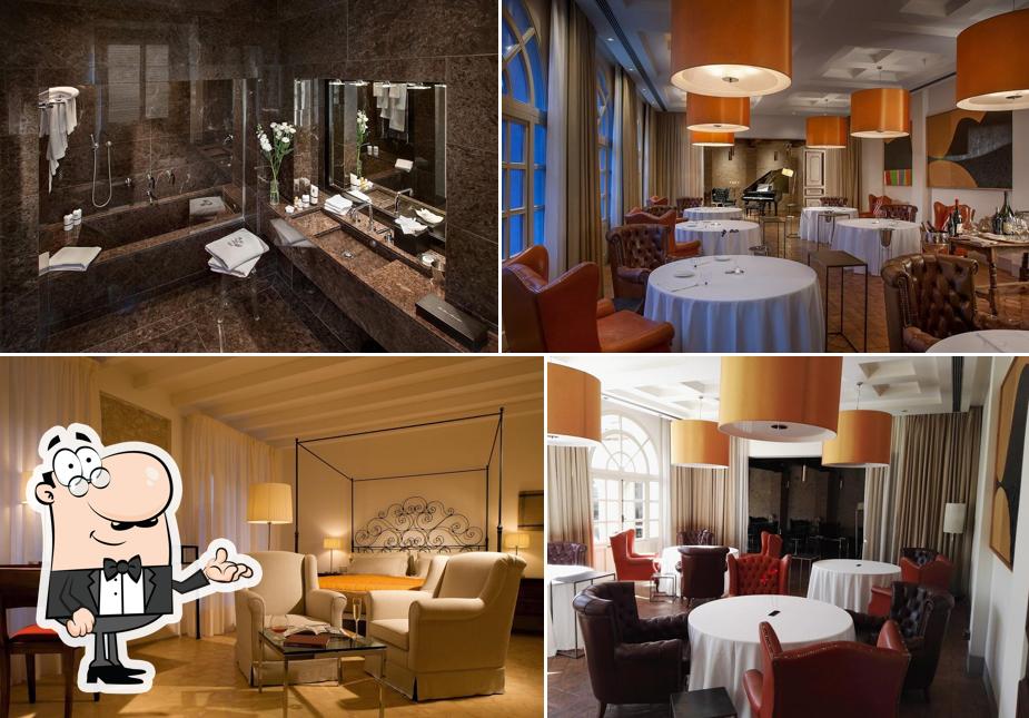 Gli interni di Palazzo Seneca Relais & Chateaux