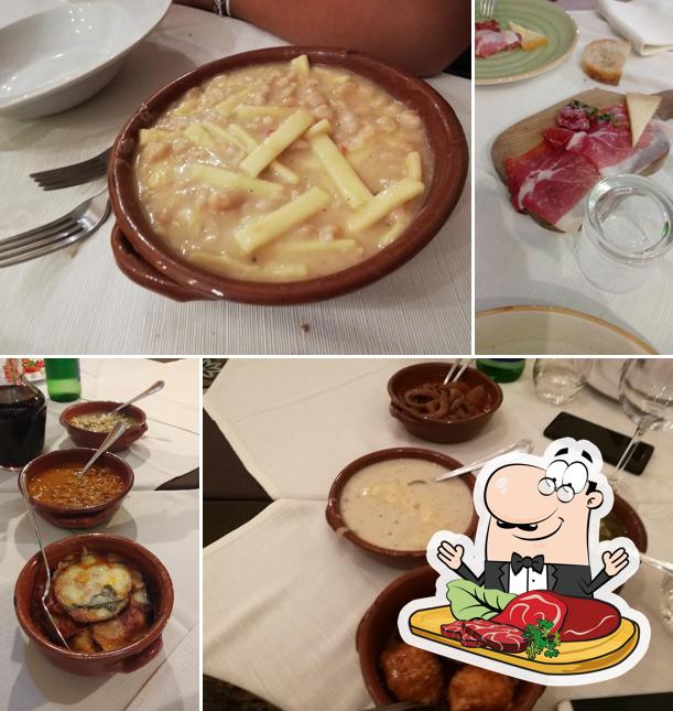 Carpaccio di manzo al Osteria Braceria La Loggia