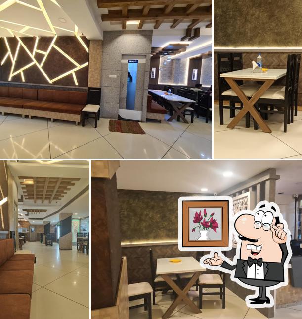 The interior of RFC Arabian Cafe Attingal