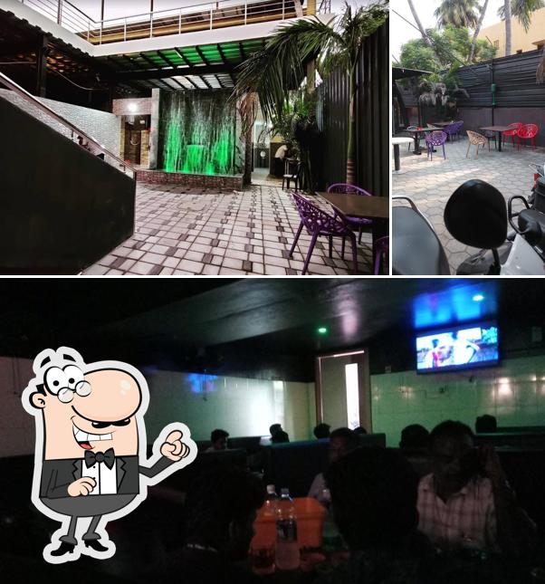 The interior of Three Monkeys Resto Bar