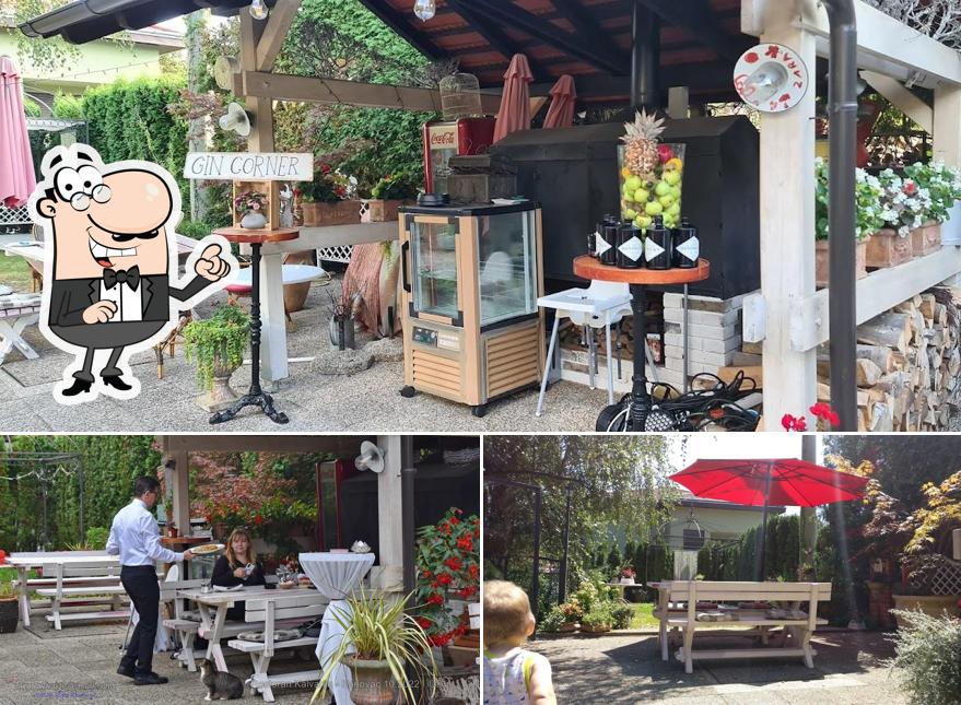Gli interni di Restoran Kalvarija
