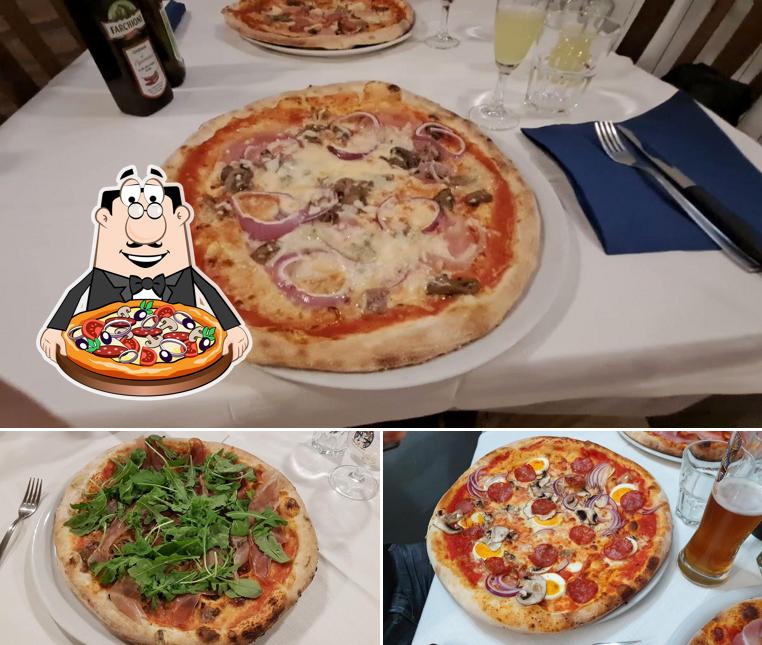 Scegli tra le molte varianti di pizza