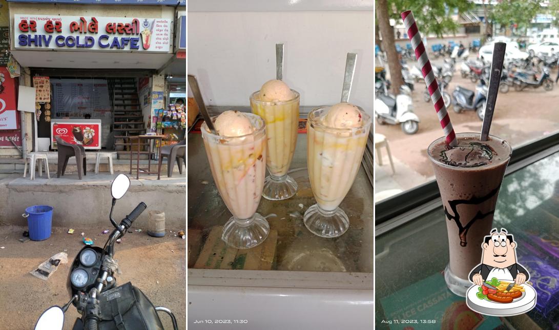 Food at Har Har Bhole Lassi Wala