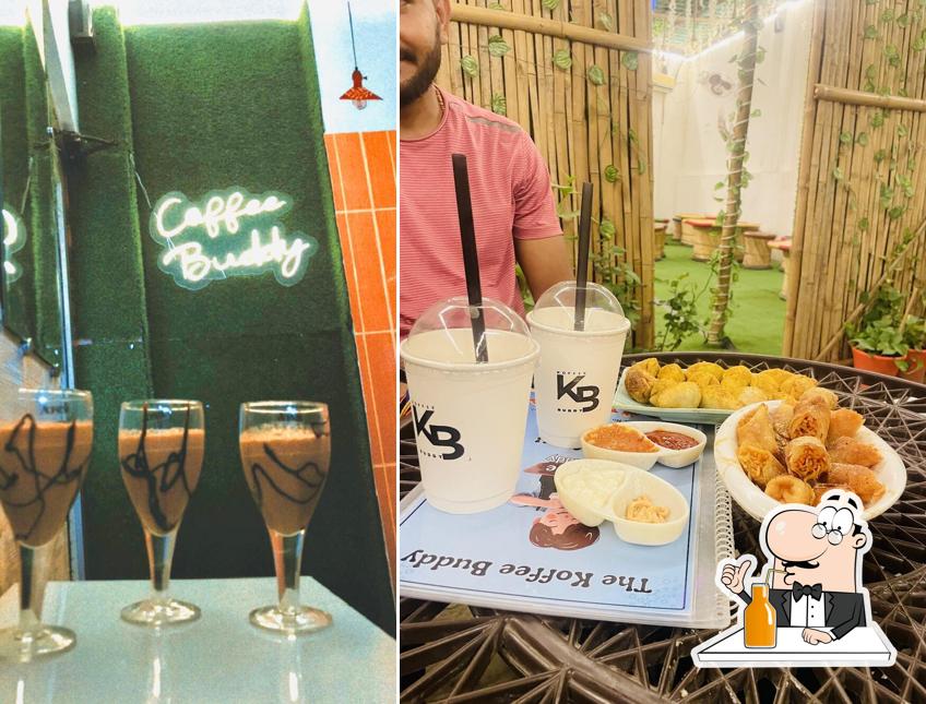 Enjoy a beverage at The Koffee Buddy