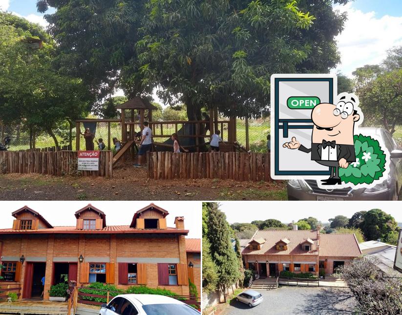 Você pode espairecer no exterior Casarão 050 Restaurante