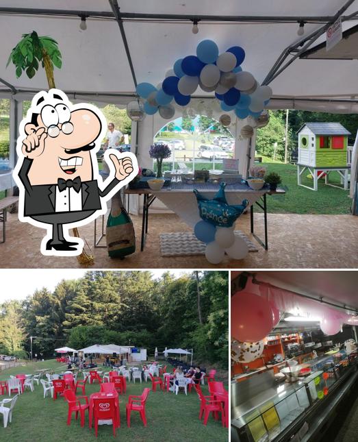 Gli interni di Chiosco La Fornace