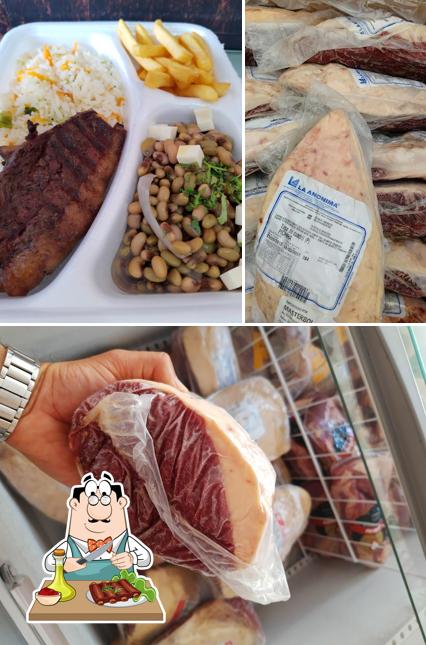 Peça refeições de carne no Churrasco e Cia Refeições