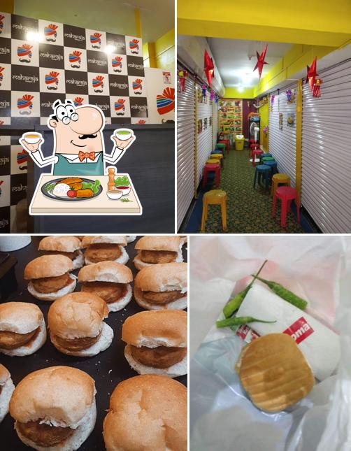 Food at Maharaja vadapav