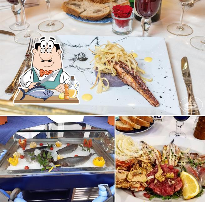 Salmone grigliato al Il Dehor del Marinaio