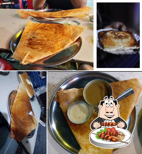Food at Mysore Dosa Center