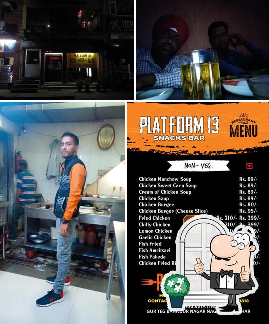 The exterior of Platform 13