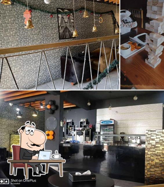 The interior of Sutra Bistro