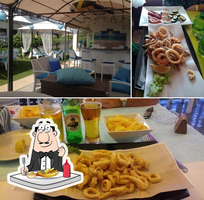 Prova a prendere le patatine fritte a Ristorante Pizzeria Columbia