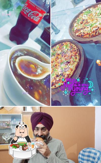 Hot and sour soup at Sky Light pizza and cafeBest Restaurant In Tanda