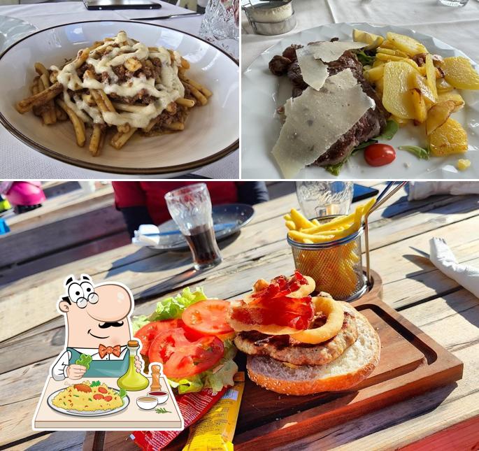 Platti al Locanda alpina Mont Sëuc