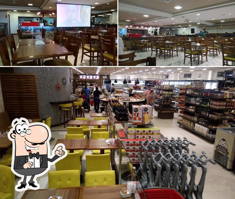 O interior do La Fiera