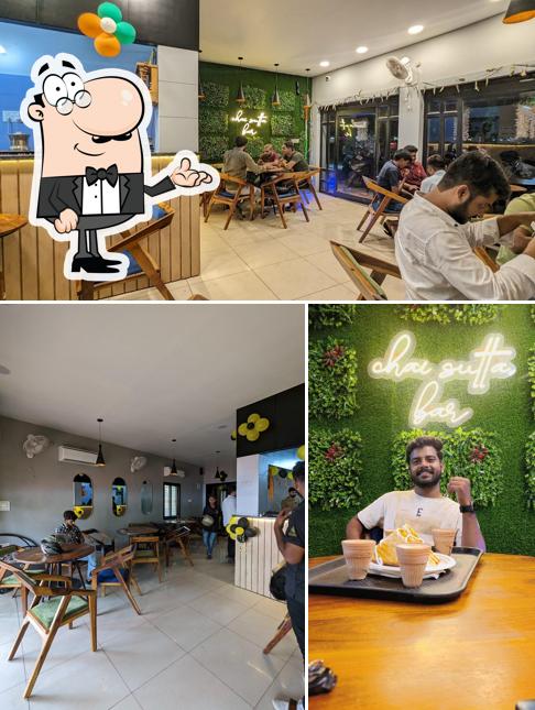 The interior of Chai Sutta Bar MMMUT