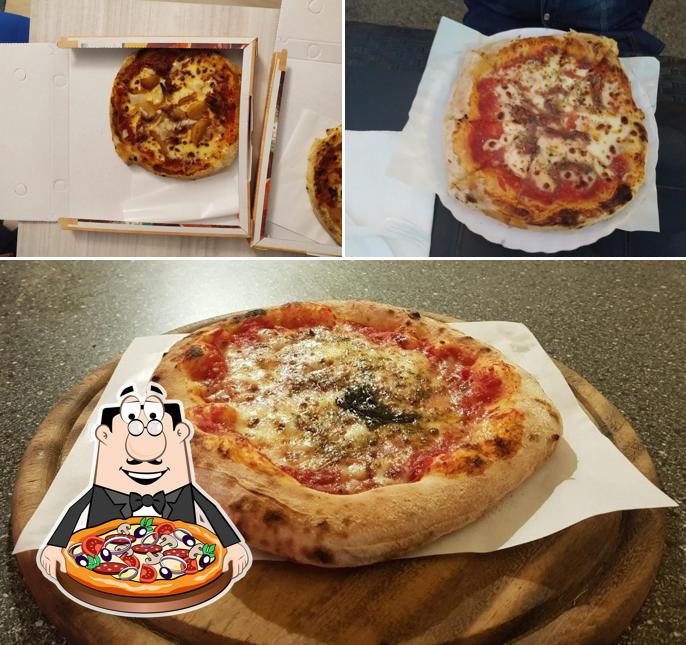 Scegli una pizza a La Bottega del Gatto