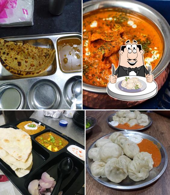 Dumplings at Teja Dhaba