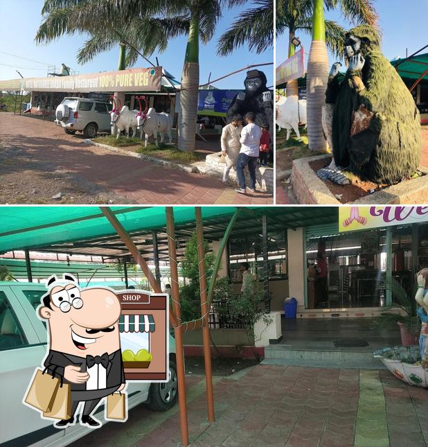 This is the photo displaying exterior and food at Hotel Matoshri Family restaurant