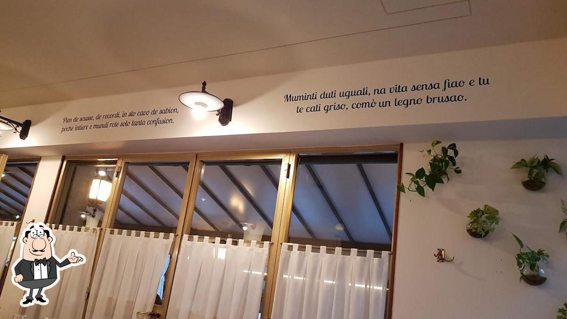 Gli interni di Al Doge Grado