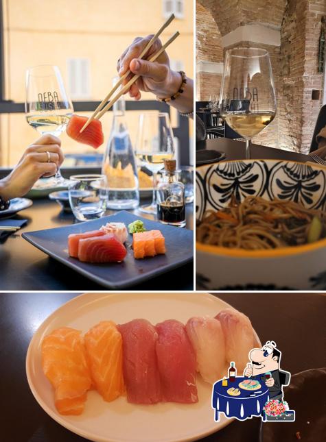 Sashimi al Deba Sushi Perugia