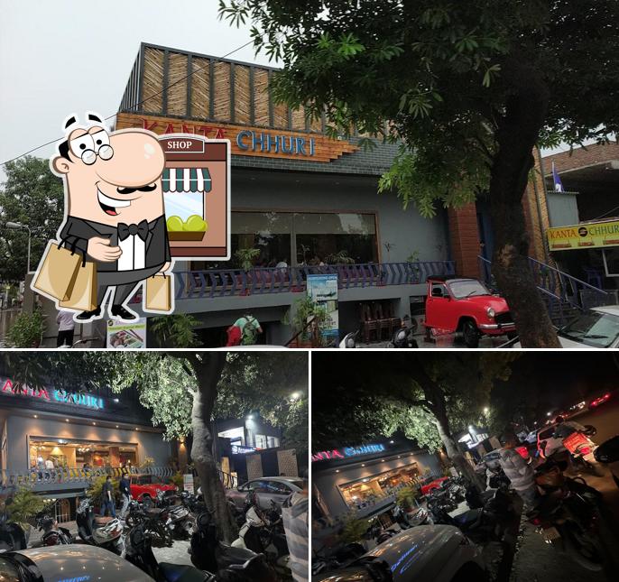 Enjoy the view at the outside area of Kanta Chhuri