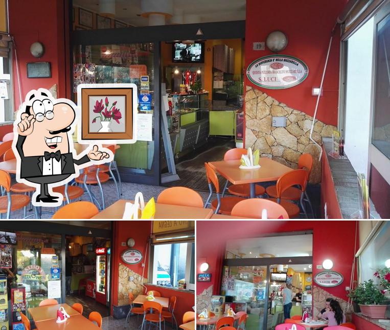 Dai un'occhiata agli interni di Alfio's Pizza & Pasta