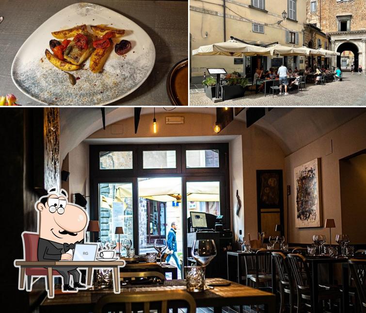 La immagine della interni e cibo di Bistrò Miranda