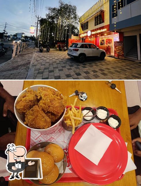 Check out how Chiqby Fried Chicken Anchal looks outside