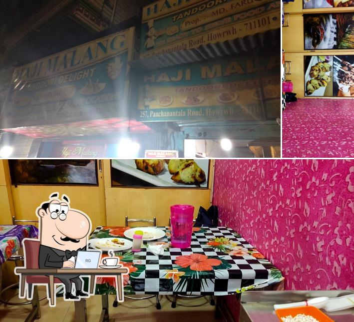 The interior of Haji Malang