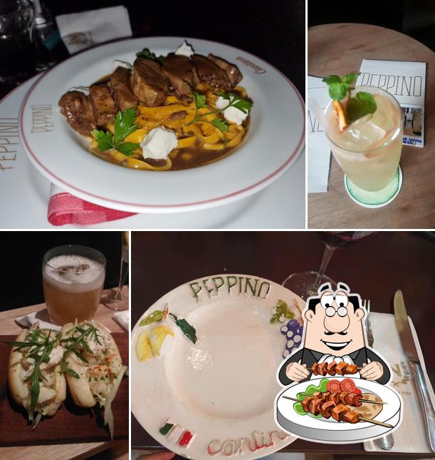 Platos en Peppino Cantina - Itaim