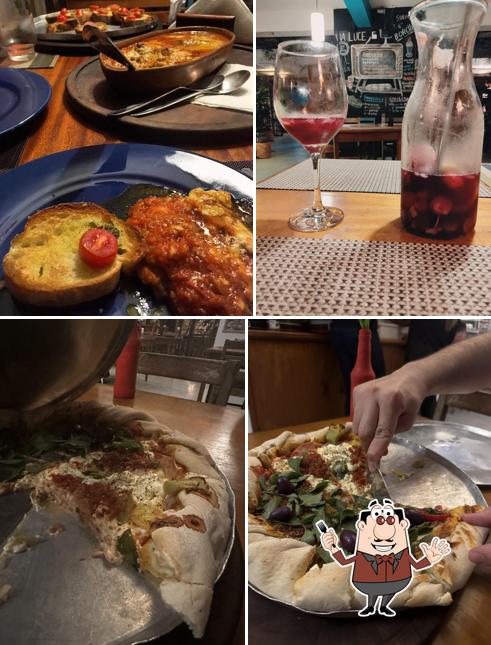 Comida em Via Luce Pizzaria