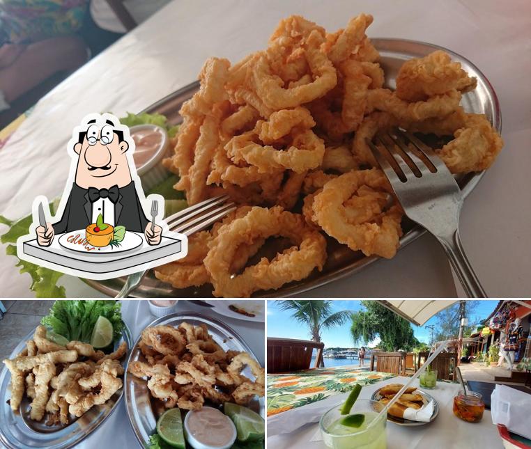 Comida em Restaurante O Barco