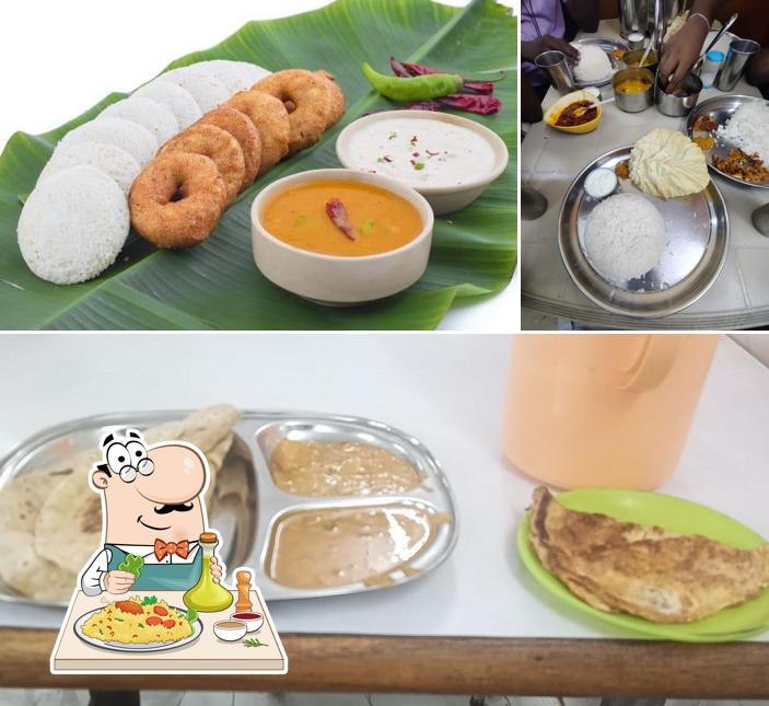 Food at Sri Raghavendra Mess