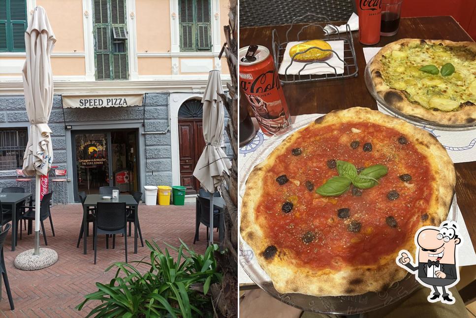 Gli interni di Speed Pizza Imperia