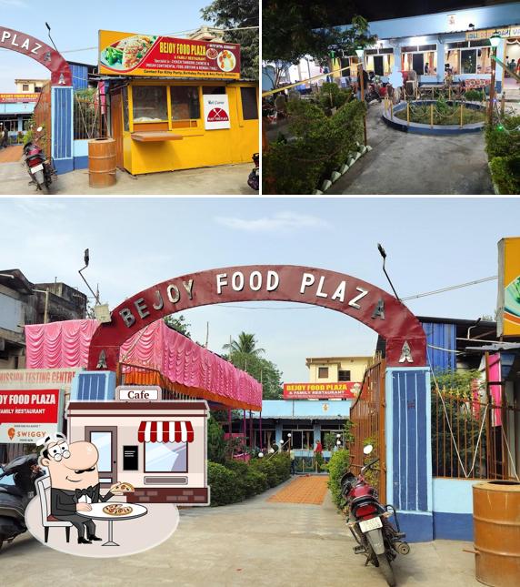 Enjoy the view outside Bejoy Food Plaza