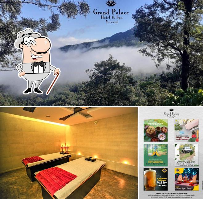 The exterior is an important feature of Grand Palace Resort, Yercaud