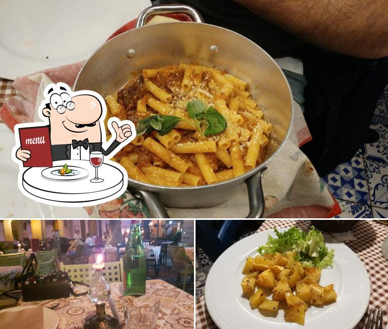 Platti al Trattoria Antonio La Trippa Salerno