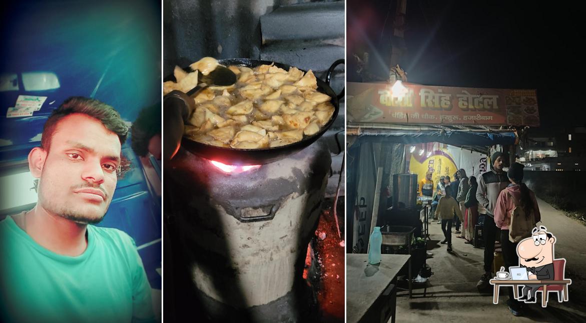The interior of Borasingh Samosa
