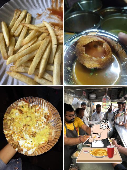 French fries at Goswami Panipuri