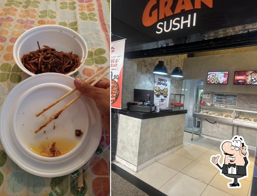O interior do Gran Sushi - Shopping Riverside