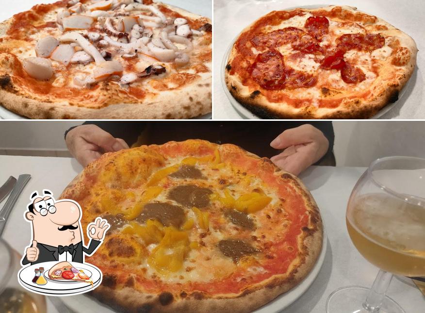 Prenditi tra le molte varianti di pizza