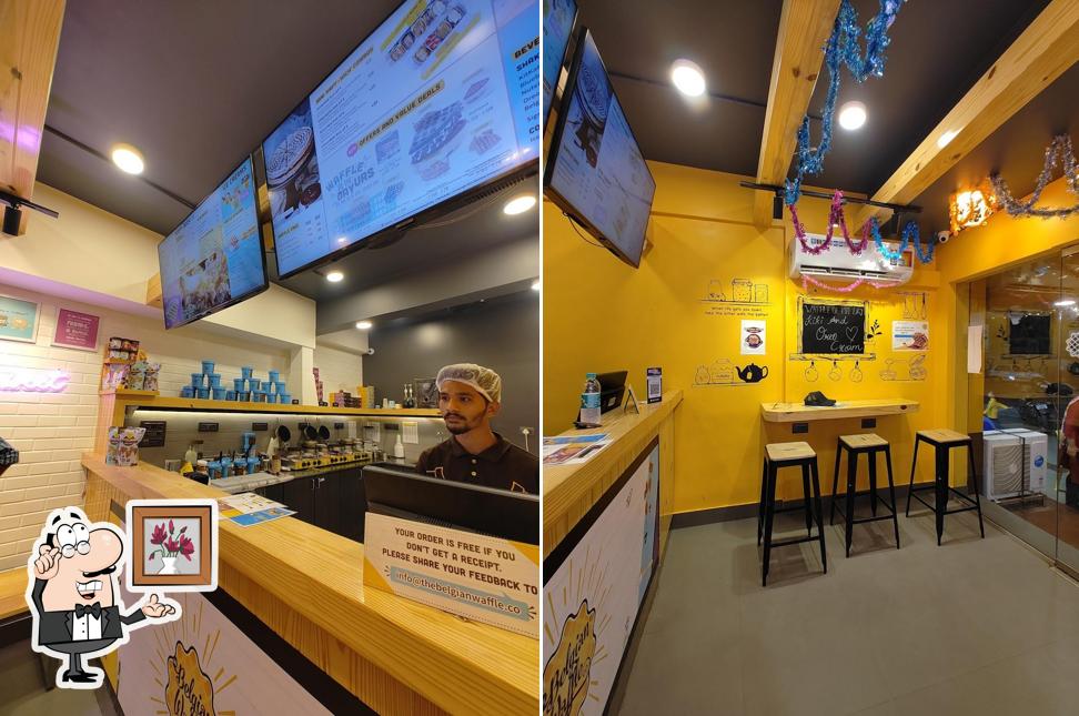 Check out how The Belgian Waffle Co looks inside