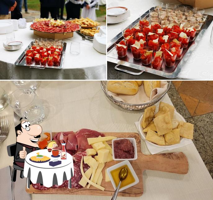 Piatto di formaggi al Villa Bregana Hotel