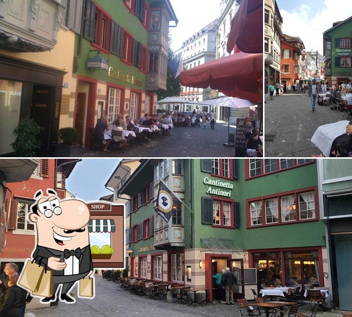 Goditi la vista dagli esterni di Cantinetta Antinori