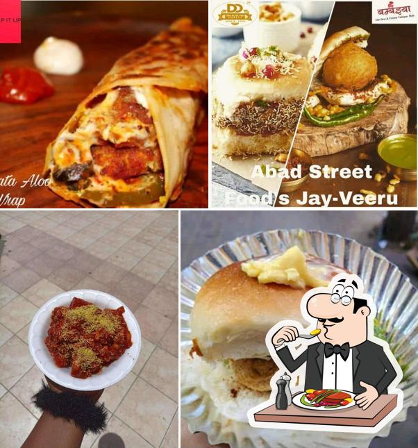 Food at Dilkhush Dabeli King