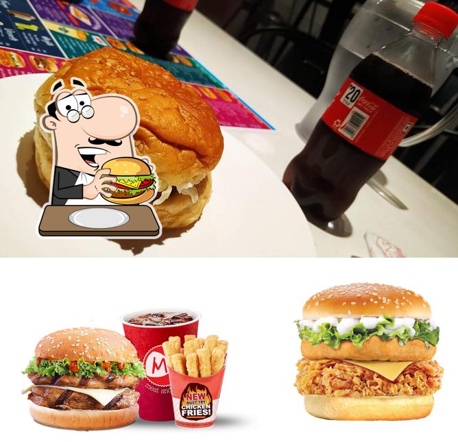 Try out a burger at Meat And Eat