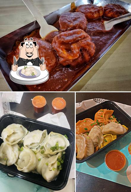 Dumplings at Momo